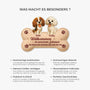 8579AGE6 der mensch wohnt nur hier bei uns personalisiertes hunde geschenk  fussmatte unregelmassige form 8579ad6pcc