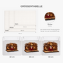 8597AGE3 3d druck effekt madchen bucher personalisierte geschenke fur leseratten manner  frauen  fussmatte unregelmassige form 8597adcf5a