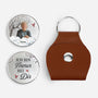 8611AGE1 ich bin immer bei dir personalisierte trauergeschenke  pocket hug schlusselanh_nger foto papa mama 8611aj3vaa
