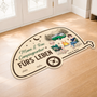 8615AGE1 zuhause ist wo man parkt personalisiert_e paar geschenke  fussmatte camping unregelmassige form 8615adtfhg_2