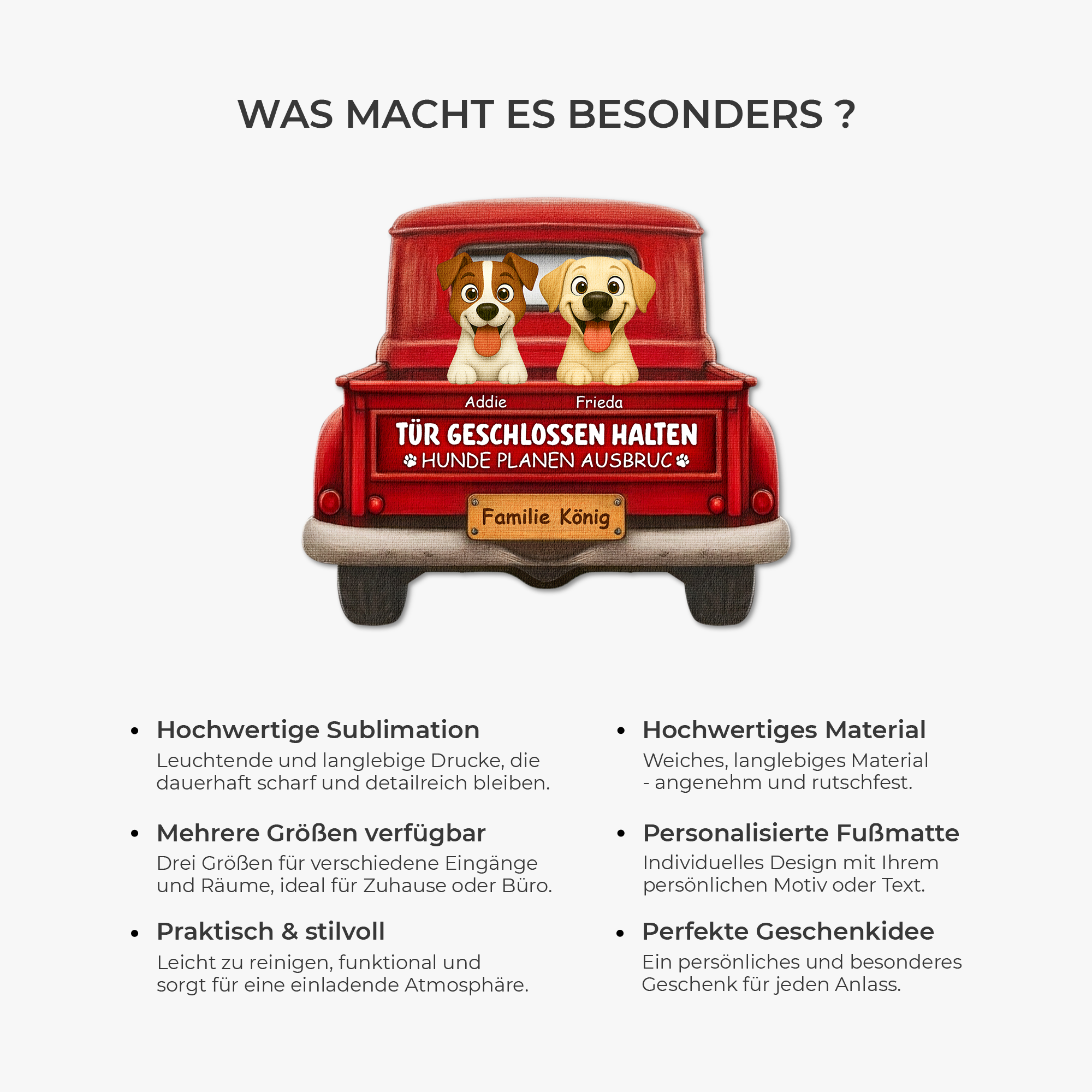 8624AGE6 tur geschlossen halten hunde planen ausbruch personalisiertes hunde geschenk  fussmatte unregelmassige form auto 8624ad8qbc_3f8c99dd 6c3a 4711 9f89 6eba775144de