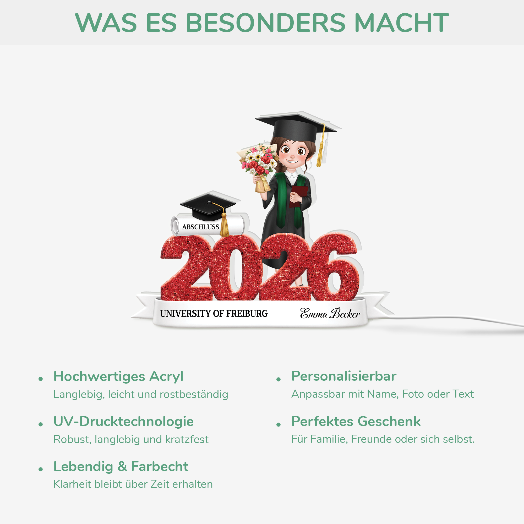 8634LGE4 abschluss personalisierte geschenke abschluss  nachtlicht_ frauen manner 8634l6ena