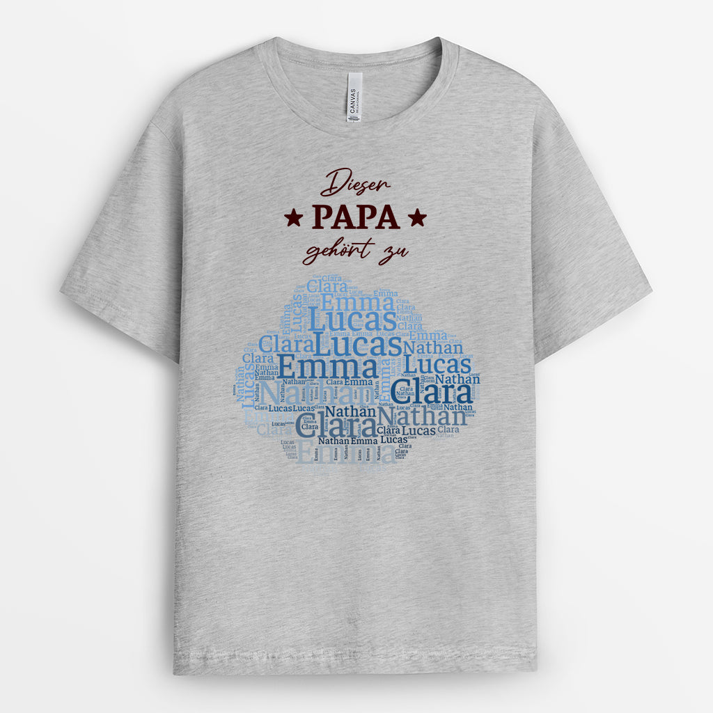 8643AGE2 diese mama gehort zu personalisiertes geschenk  opa papa oma mama t shirt wortwolken 8643a6p5a