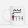 8644MGE1 papas gang stickmen personalisiertes geschenk  mama papa tasse buntstifte 8644m8y5b