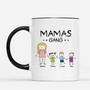 8644MGE2 papas gang stickmen personalisiertes geschenk  mama papa tasse buntstifte 8644m8y5b