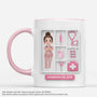8728MGE1 3d druck effekt pflegefachperson personalisiertes geschenk  tasse krankenpfleger 8728macsn