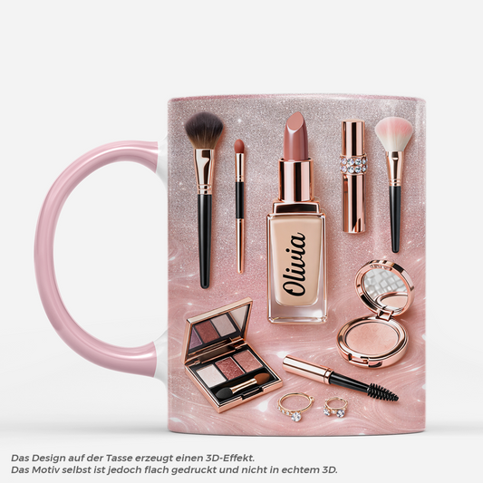 8730MGE1 3d druck effekt make up set personalisierte geschenke fur frauen  tasse 8730mafza