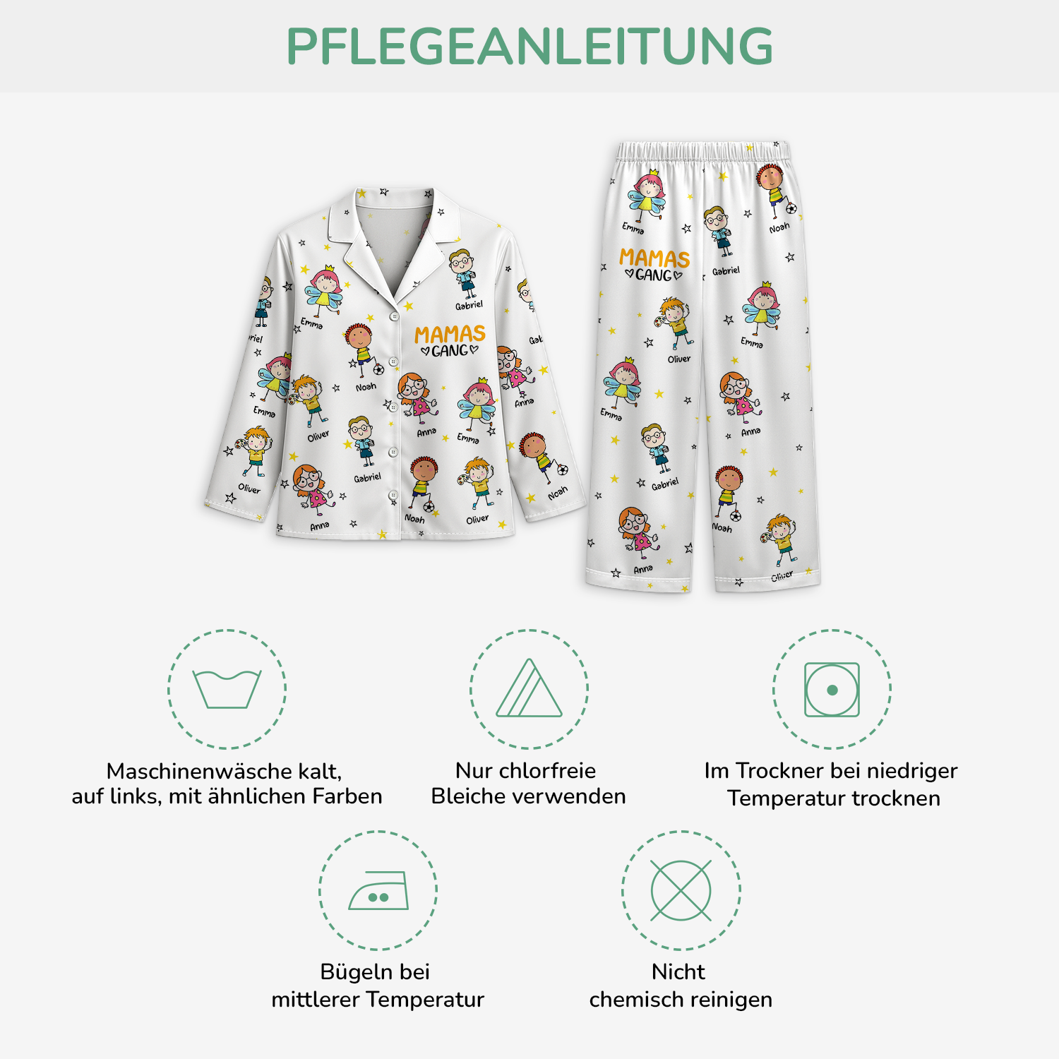 8780VGE4 dieser papa gehort zu personalisiertes geschenk  schlafanzug papa mama stickmen sterne 8780vtkaa_37597e33 dff5 4a29 8951 b9b44590663a