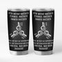 8886TGE1 einmal bruder immer bruder personalisiertes geschenk  thermobecher 590 ml 8886tspmb