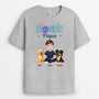 8930AGE2 hundemama hundepapa glitzer personalisiertes hunde geschenk  t shirt 8930a3dlc