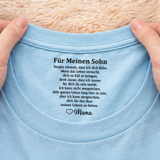 8934AGE2 ich kann versprechen dich fur den rest meines lebens zu lieben personalisiertes geschenk  weisses t shirt nackenlabel drucken sohn tochter 8934aa8pwb_12e18d61 b346 450d b393 ba60b788d133
