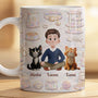 8935MGE1 3d druck effekt katze und mensch_ personalisierte geschenke katze  tasse holografie 8935m3vcd_2