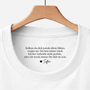 8954AGE1 du hast immer mich personalisiertes geschenk  weisses t shirt nackenlabel drucken manner frauen 8954aaseca
