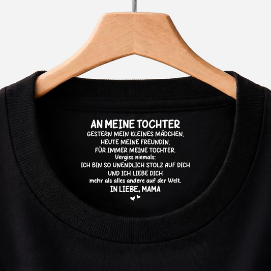 8969AGE1 ich liebe dich mehr als alles andere auf der welt personalisiertes geschenk  schwarzes t shirt nackenlabel drucken sohn tochter manner frauen 8969aaccca