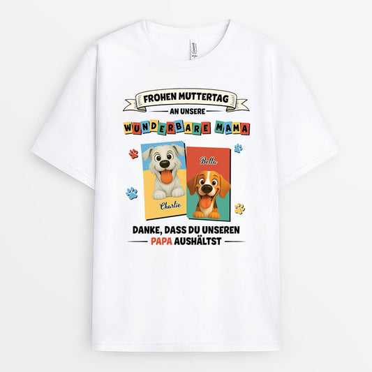 8989AGE1 frohen vatertag muttertag personalisiertes hunde geschenk  t shirt 8989aavlc_1_8bcf5bf5 1381 4127 982f 1b45a95b7da2