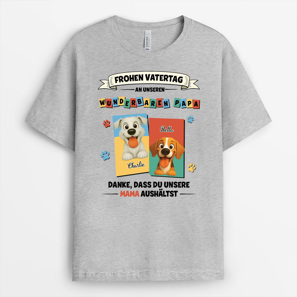 8989AGE1 frohen vatertag muttertag personalisiertes hunde geschenk  t shirt 8989aavlc_2