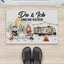8998DGE1 du  ich und die katzen personalisierte paar geschenke  fussmatte camping 8998d3d1d