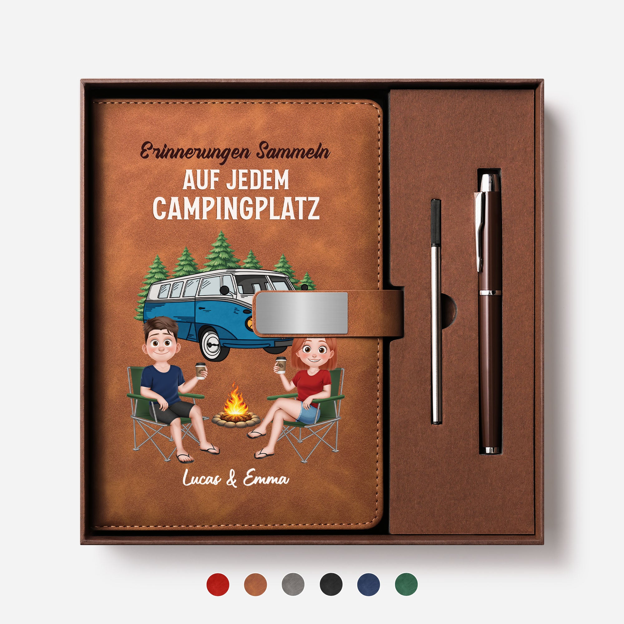 Erinnerungen Sammeln Auf Jedem Campingplatz - Personalisierte Paar  Geschenke