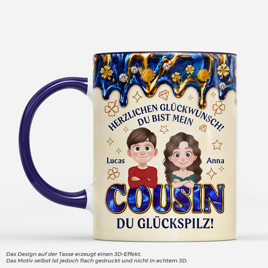 9017MGE1 3d druck effekt herzlichen gluckwunsch du bist mein bruder personalisiertes geschenk  tasse bruder schwester geschiwster freunde 9017m8c1e
