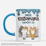 9036MGE1 3d druck effekt diese katzenmama gehort zu personalisierte geschenke katze  tasse punktchenmuster 9036mafod