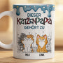 9036MGE2 3d druck effekt diese katzenmama gehort zu personalisierte geschenke katze  tasse punktchenmuster 9036mafod