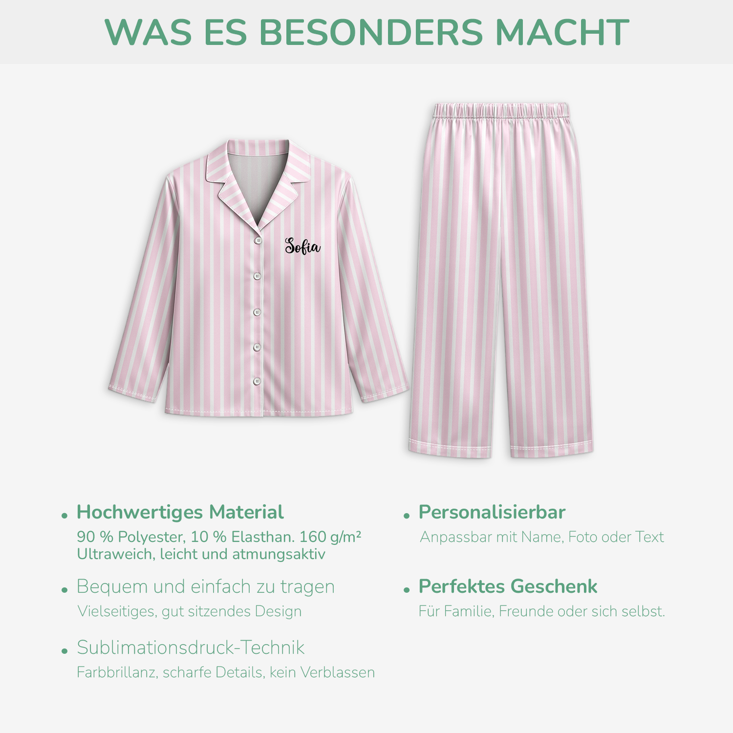 9056VGE5 name basic personalisiertes geschenk  schlafanzug frauen  manner 9056v6fwa