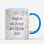 9078MGE3 3d druck effekt pferde hinterlassen hufspuren in deinem herzen personalisierte geschenke pferd  tasse 9078m8qch