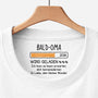 9106AGE1 bald oma weisses t shirt personalisiert nackenlabel drucken werdende mama oma werdender papa opa 9106aa8l5a