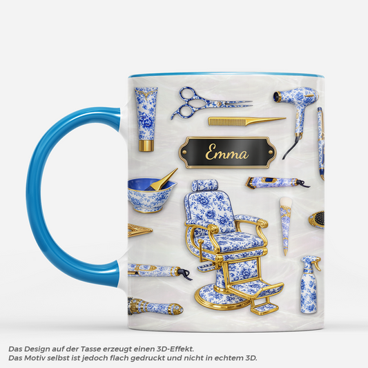 9108MGE1 3d druck effekt friseurbedarf fur salon personalisiertes geschenk  tasse 9108mac5a