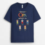 9113AGE2 diese oma gehort zu personalisiertes geschenk  opa oma t shirt strichmann 9113a3koa