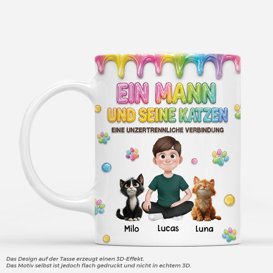 9117MGE1 3d druck effekt eine unzertrennliche verbindung katzen tasse personalisiert glitzer 9117maqtc_e3820e28 e3d0 4acd aa04 091e8aa532ae