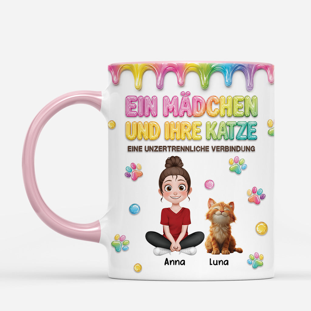 9117MGE2 3d druck effekt eine unzertrennliche verbindung katzen tasse personalisiert glitzer 9117maqtc_e7350bdb 328f 4edb a048 9face5d6e277