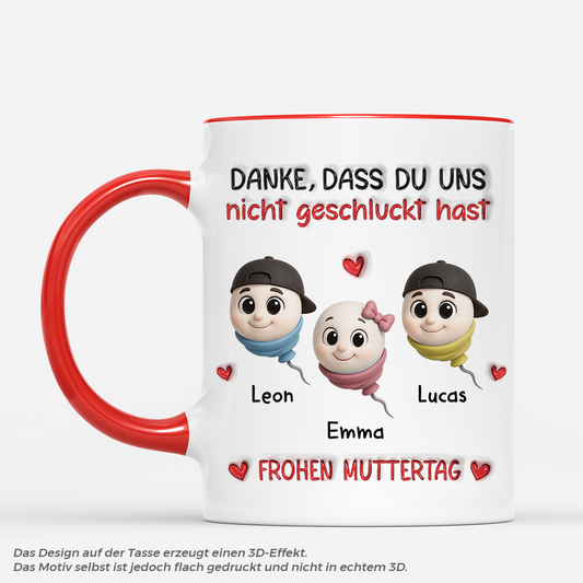 9184MGE1 3d druck effekt danke dass du uns nicht geschluckt hast muttertag vatertag personalisiertes geschenk  mama  papa tasse 9184mtfta_40e82b0a 5d70 49fc bd19 04a8572f327b