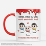 9185MGE1 3d druck effekt danke dass du uns nicht geschluckt hast muttertag vatertag personalisiertes geschenk  mama  papa tasse cartoon 9185mtfna
