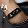 9187JGE2 spruch verstorbene mutter personalisierte trauergeschenke  armband mit foto_ mama papa 9187j3fca