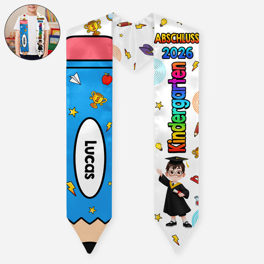 9207AGE1 kindergarten abschlussfeier buntstifte personalisierte geschenke kinder  kindergarten abschluss stola cartoon 9207ab6fgk_9bb8610a bfff 4d6e 9588 754241f04f29
