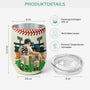 9230TGE3 3d druck effekt mein bester fang papa vatertag personalisiertes geschenk  thermobecher 355 ml papa opa baseball 9230tndbb