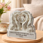 9250AGE2 3d druck effekt erster muttertag vatertag hand fussabdruck baby personalisiertes geschenk  acryl aufsteller mama papa 9250artekb_d3c81a52 927d 4845 bf08 ed11c807af36
