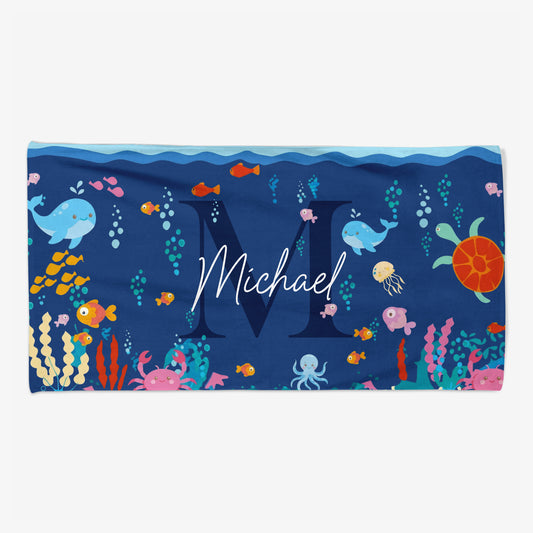 9262BGE1 ozean personalisierte geschenke kinder  strandtuch 9262bcckk