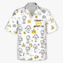 9271AGE1 dieser opa gehort zu personalisiertes geschenk  hawaiihemd opa oma 9271aasyaa