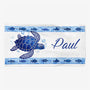 9276BGE1 schildkrote personalisiertes geschenk  strandtuch frauen manner 9276b8esb