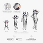 CustomMiniDollWithPoseableBody ProductDetail3 GE