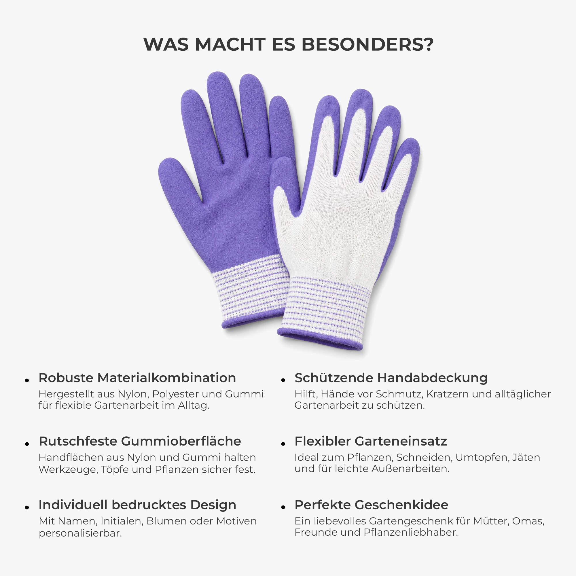 Gärtner Des Jahres - Personalisiertes Geschenk | Gartenhandschuhe