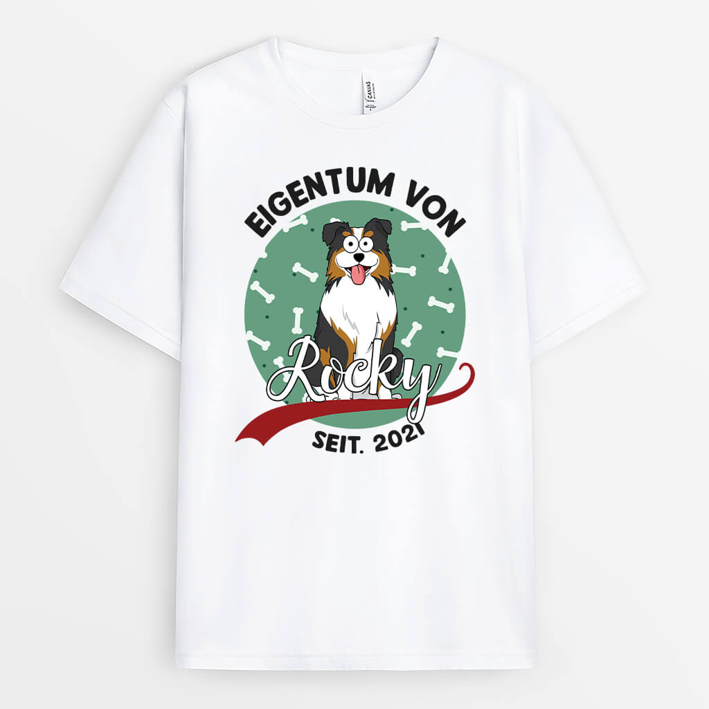 Eigentum Der Hunde - Personalisiertes Geschenk | T-shirt für Hundeliebhaber