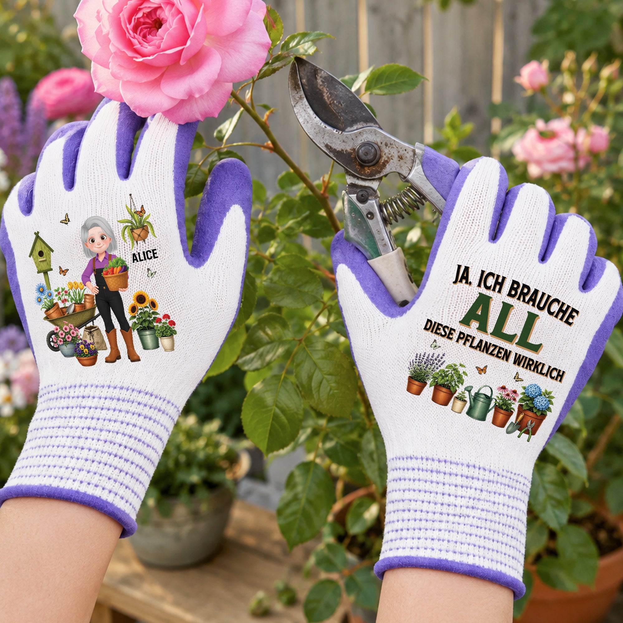 Ja Ich Brauche All Diese Pflanzen Wirklich - Personalisiertes Geschenk