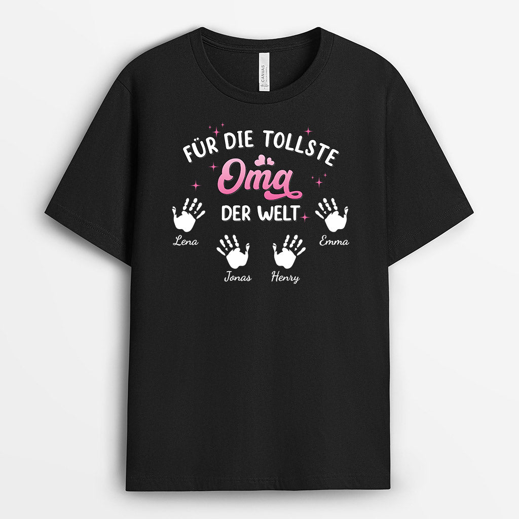 Für Die Tollste Mama Der Welt - Personalisiertes Geschenk | T-shirt für Mamas