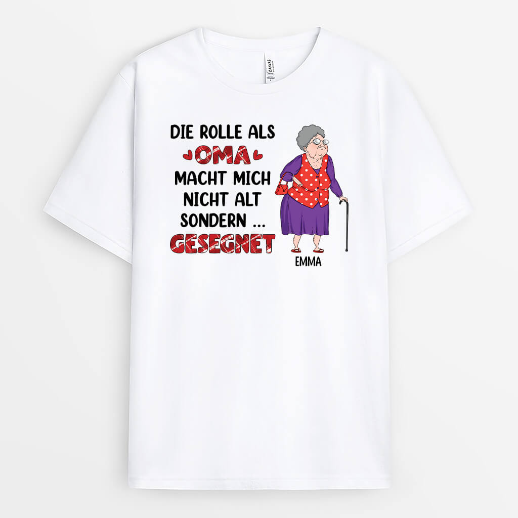 Oma zu sein macht mich nicht alt - Personalisiertes Geschenk | T-shirt für Omas