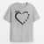 Oma mit Herz - Personalisiertes Geschenk | T-shirt für Omas