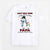 Halt dich fern! Mein Opa/Papa Meine Oma/Mama ist verrückt - Personalisiertes Geschenk | T-shirt für Kinder