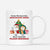 Schnurrige Weihnachten Mein Menschlicher Diener - Personalisiertes Geschenk | Tasse für Katzenliebhaber